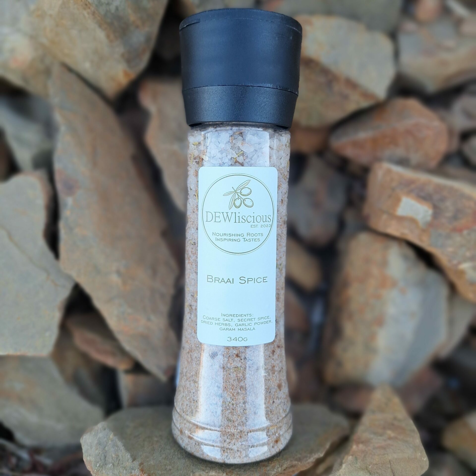 DEWliscious Braai Spice Home Made DEWliscious Braai Spice from the Boland South Afirca.