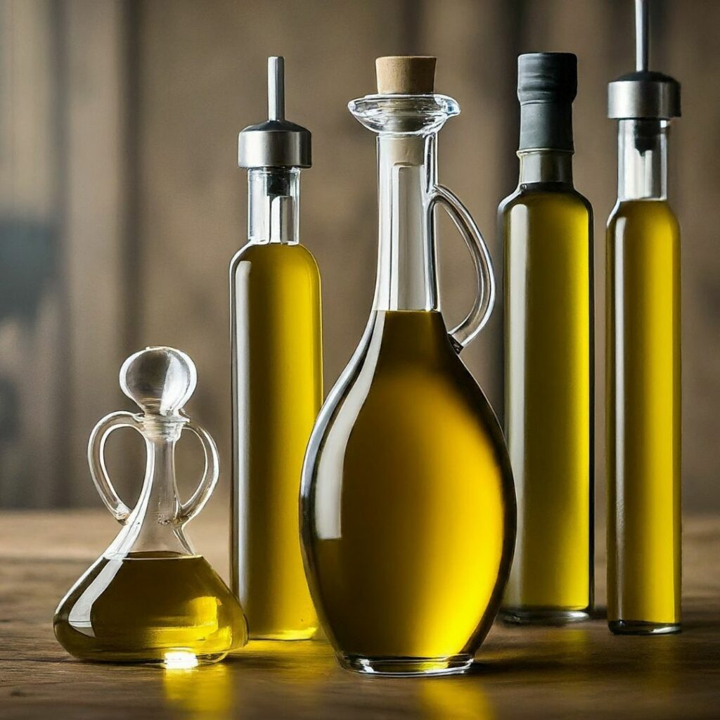Different versions of olive oil